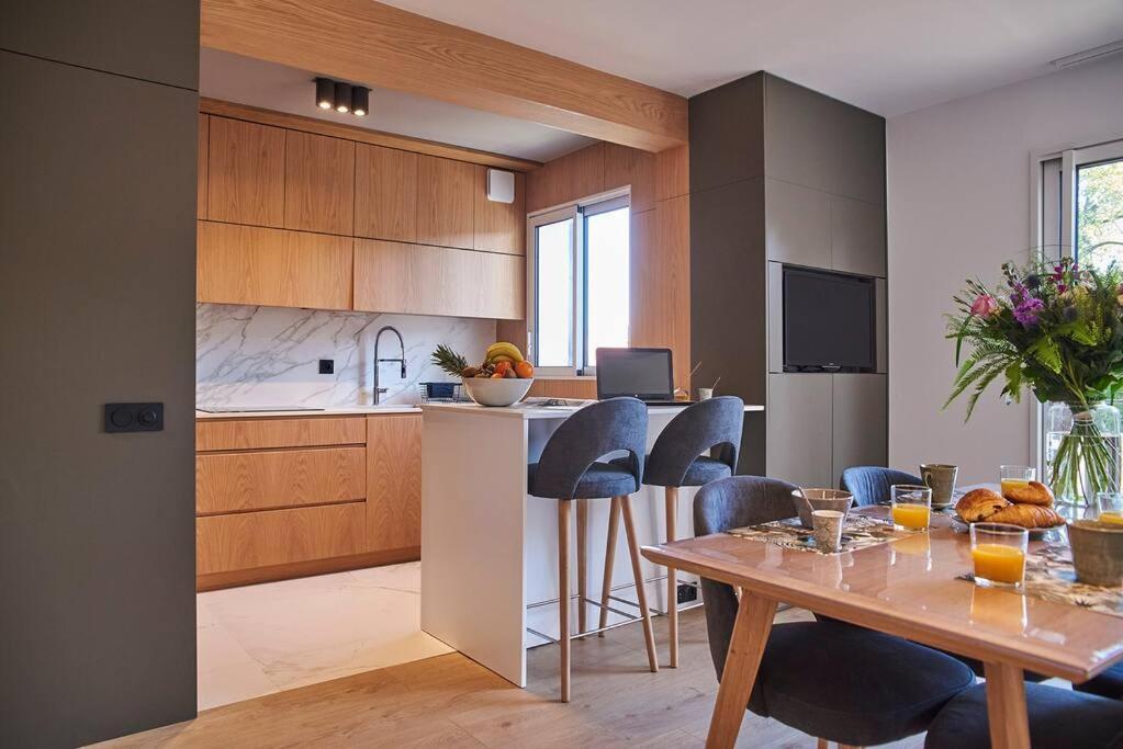 Magnifique Appartement Design Parking Chiberta Anglet Exterior photo